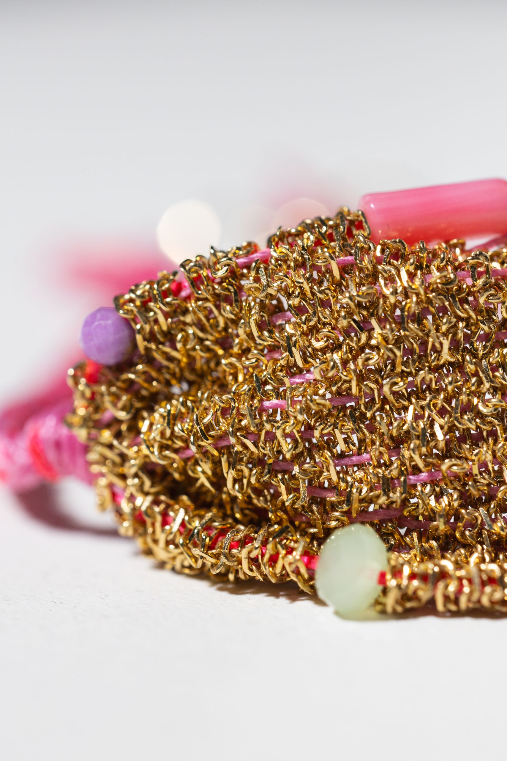 Bransoletka OH MESH! limited z kamieniami - obrazek 7