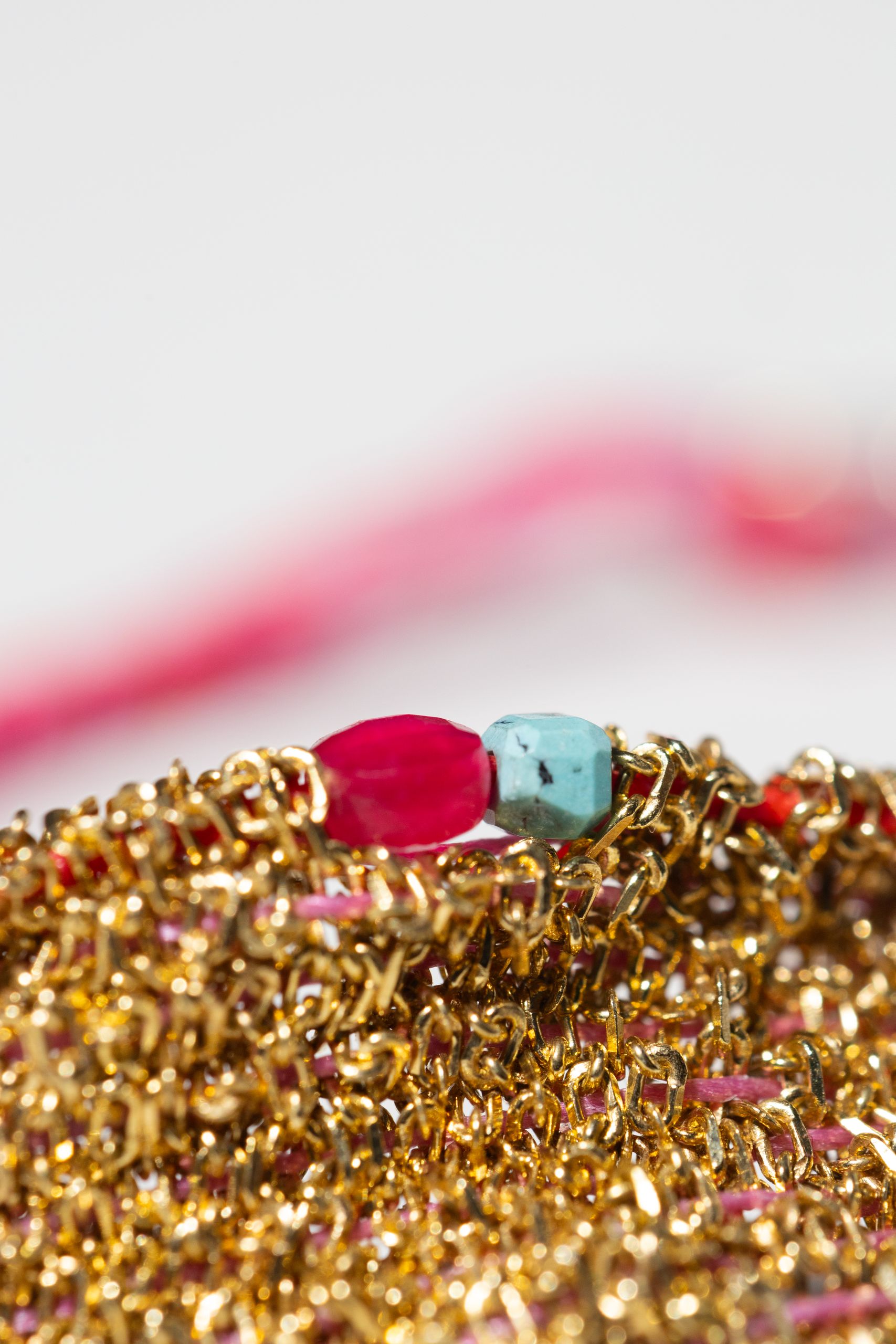 Bransoletka OH MESH! limited z kamieniami - obrazek 5