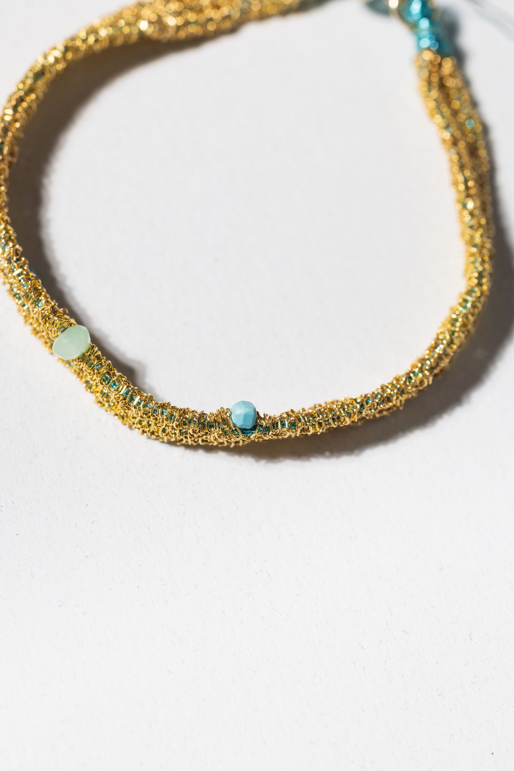 Bransoletka OH MESH! limited z chalcedonem - obrazek 5