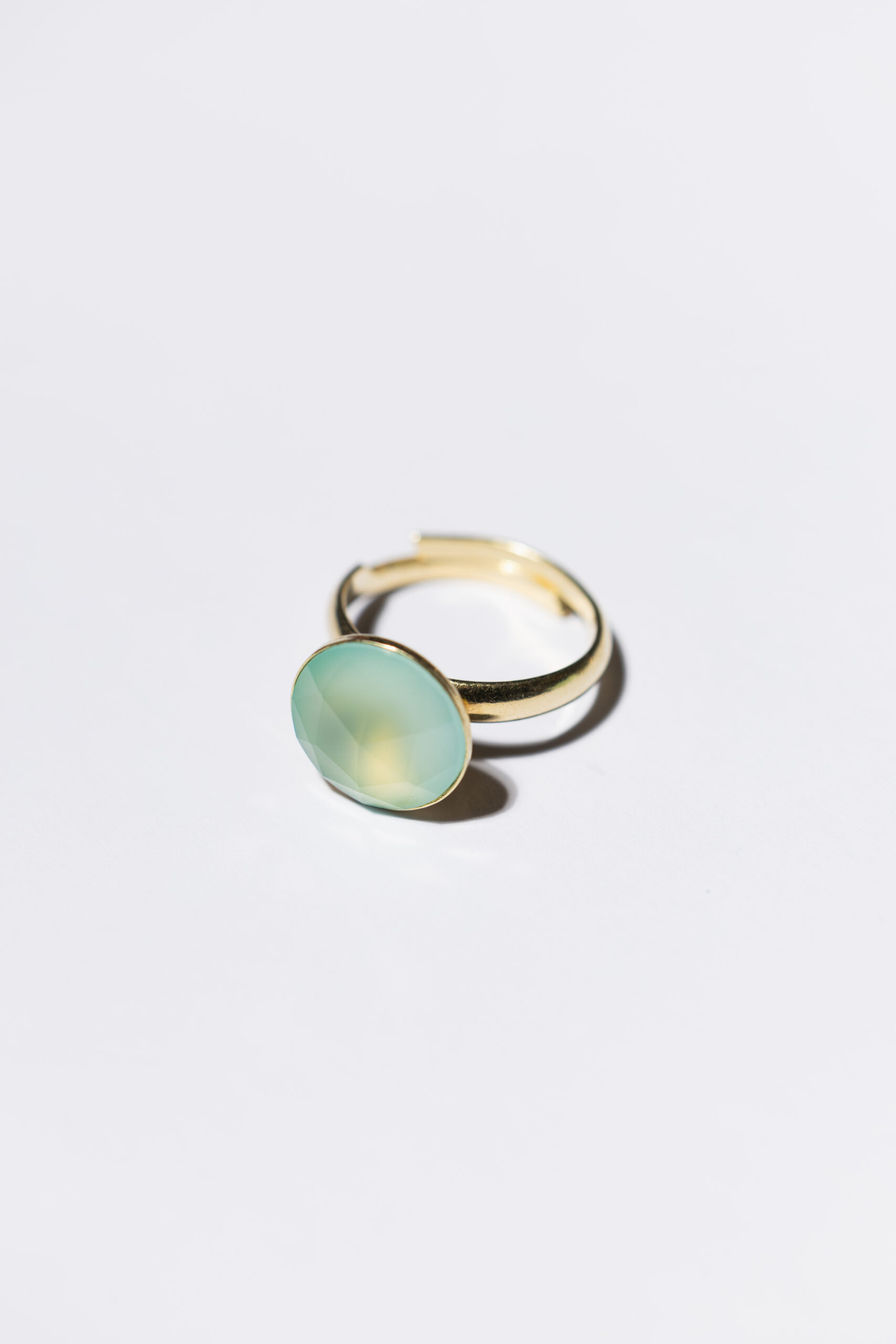 Pierścionek SOUL ICONS z turkusowym chalcedonem - obrazek 2