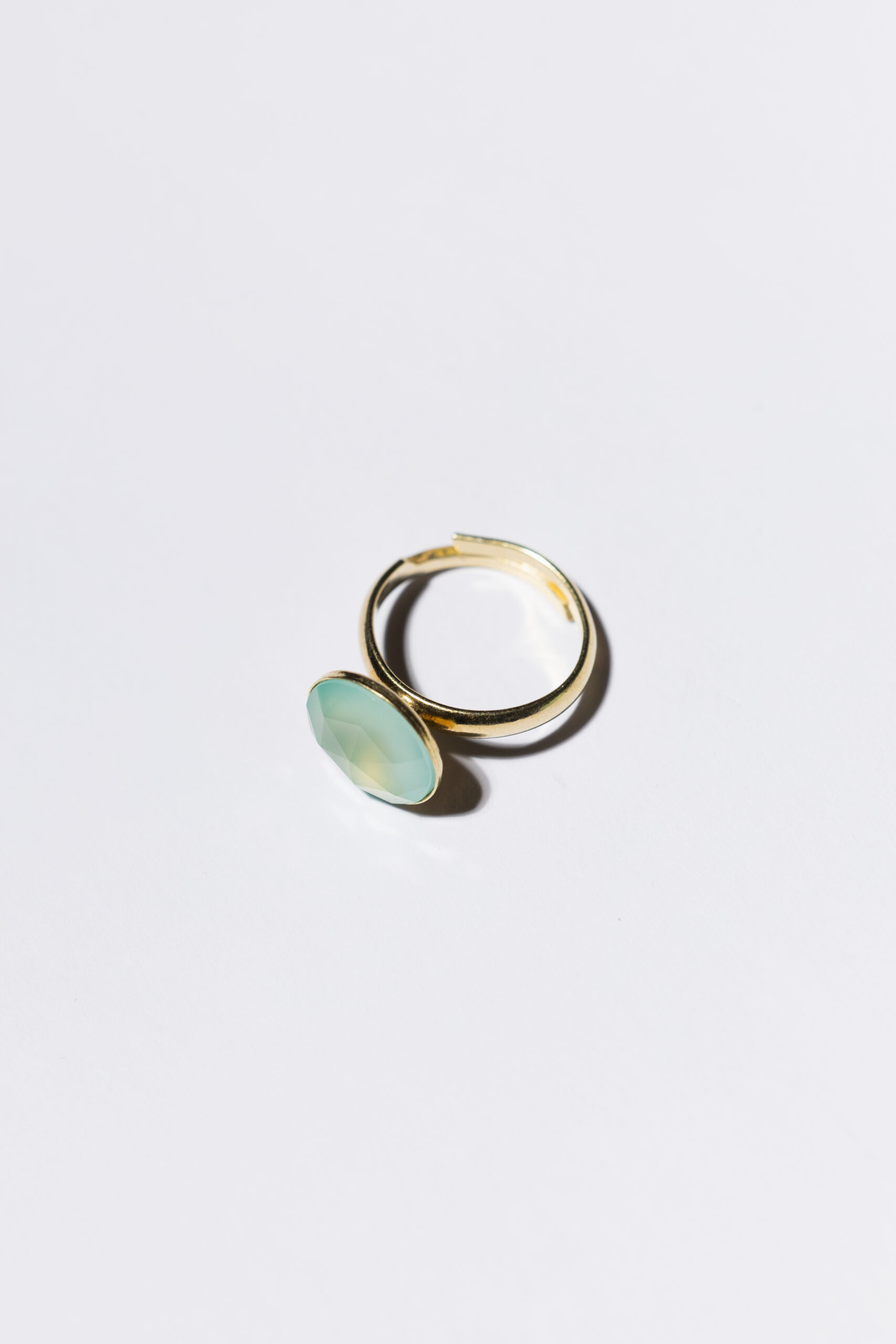 Pierścionek SOUL ICONS z turkusowym chalcedonem - obrazek 3