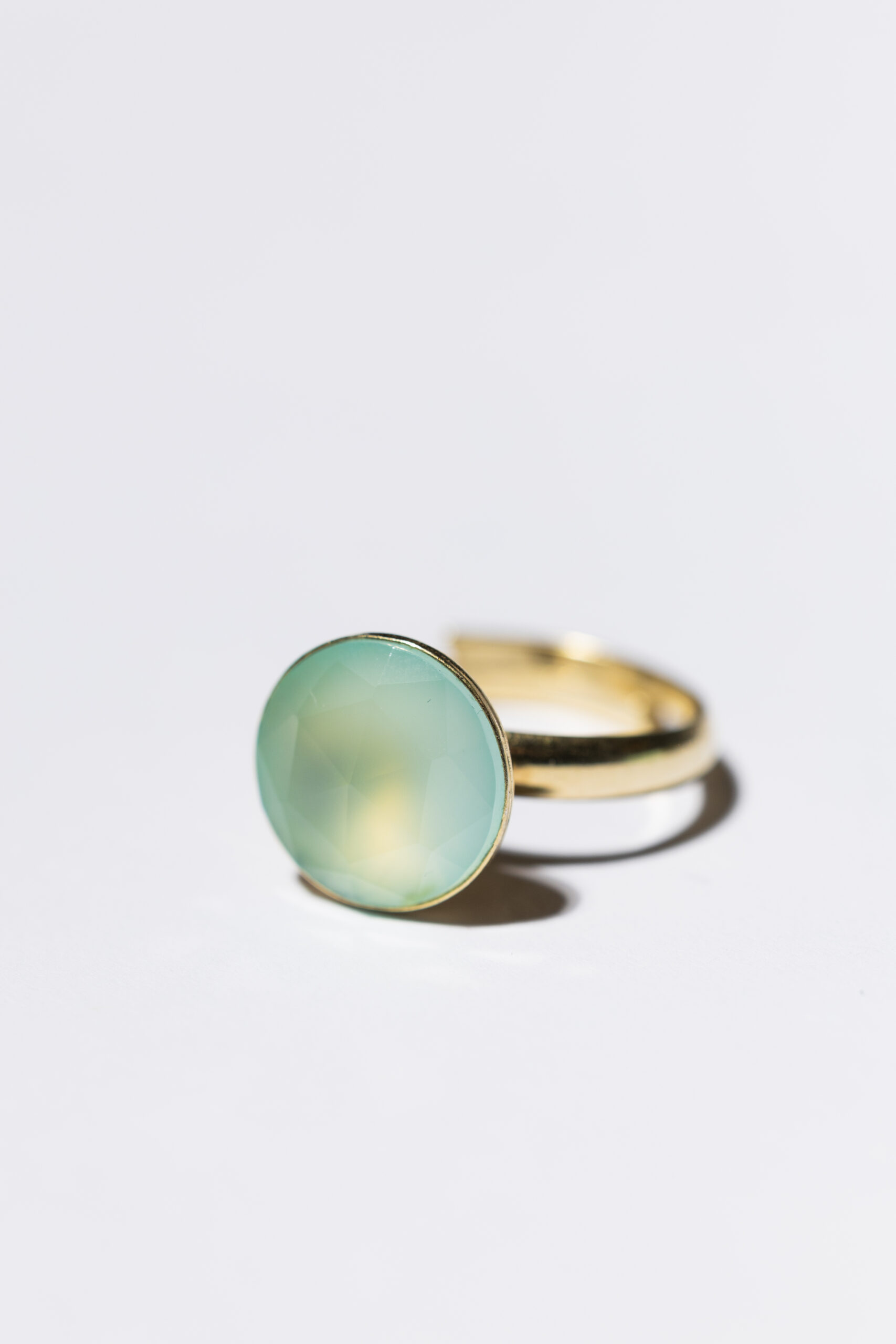 Pierścionek SOUL ICONS z turkusowym chalcedonem - obrazek 4