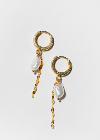 Kolczyki PEARL SNAKE