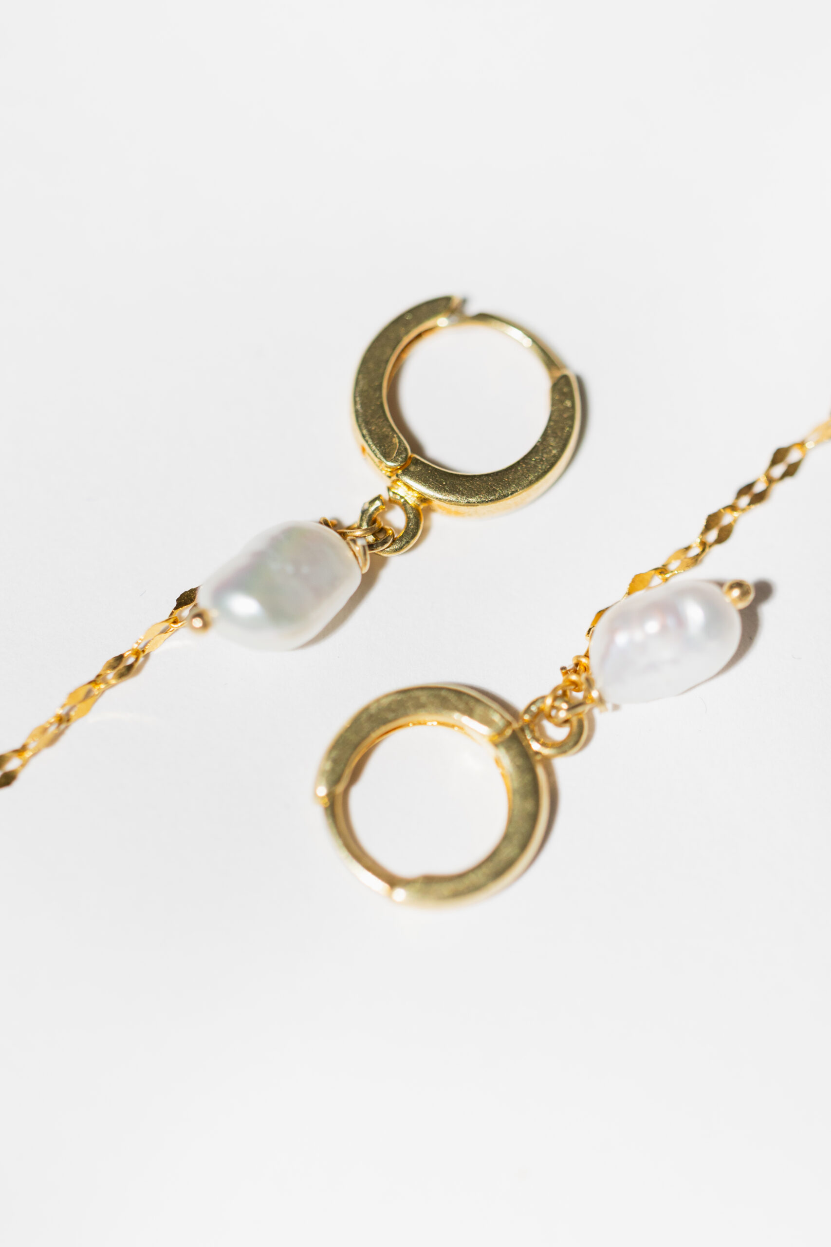 Kolczyki PEARL SNAKE - obrazek 2