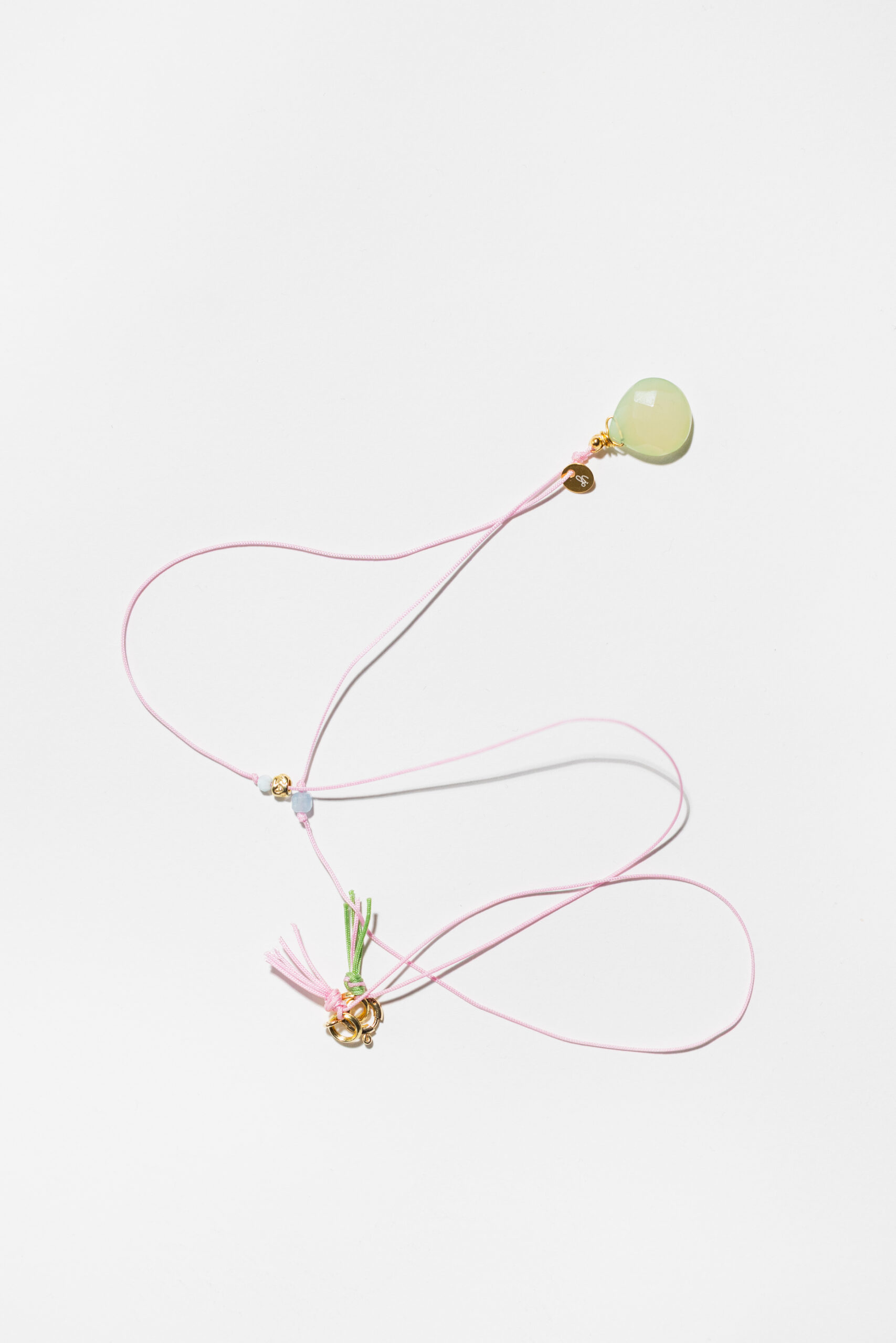 COLOR TALES necklace with mint chalcedony - Image 5