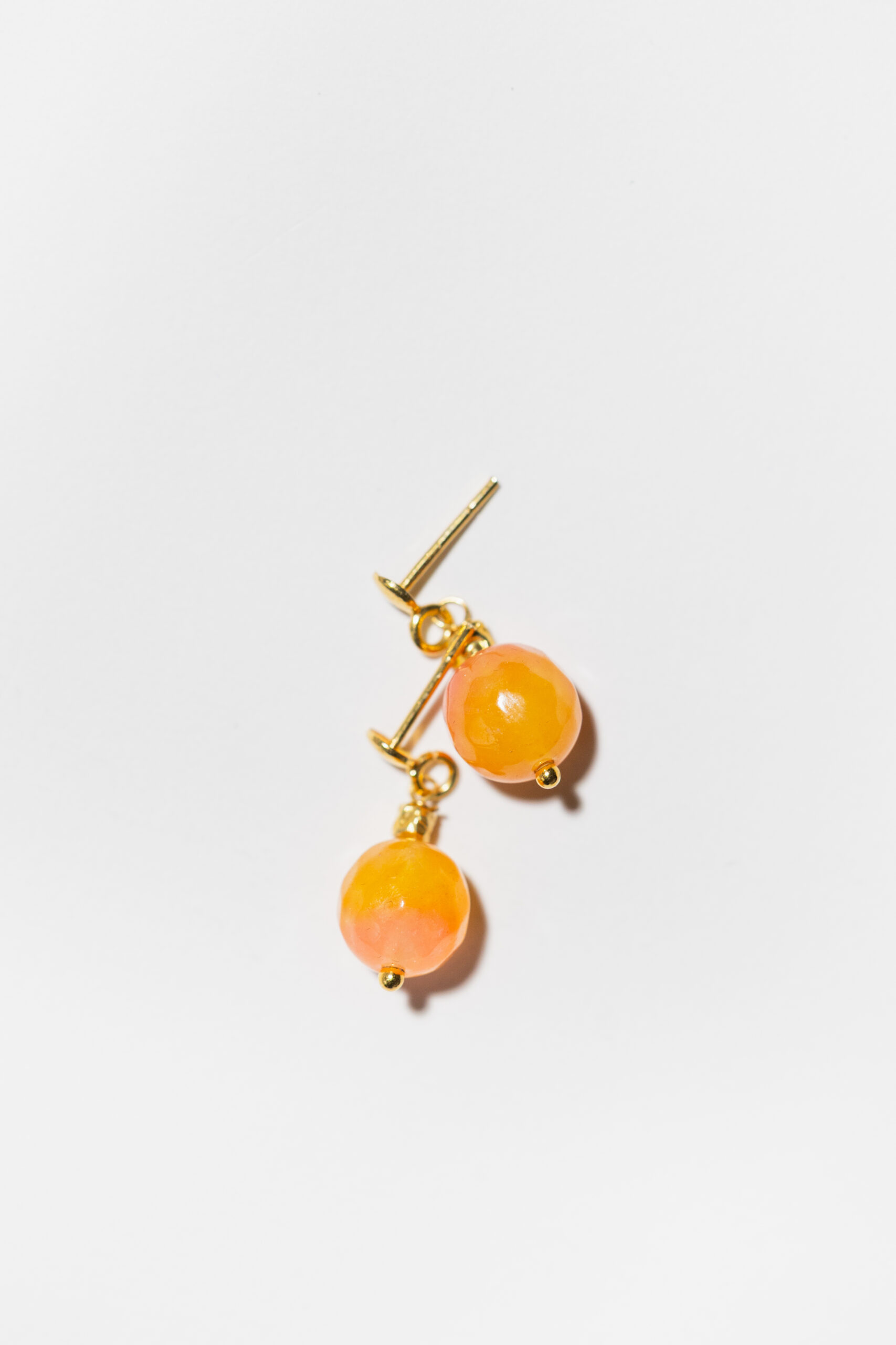 CANDY Sunlit Rose Jade Earrings - Image 5
