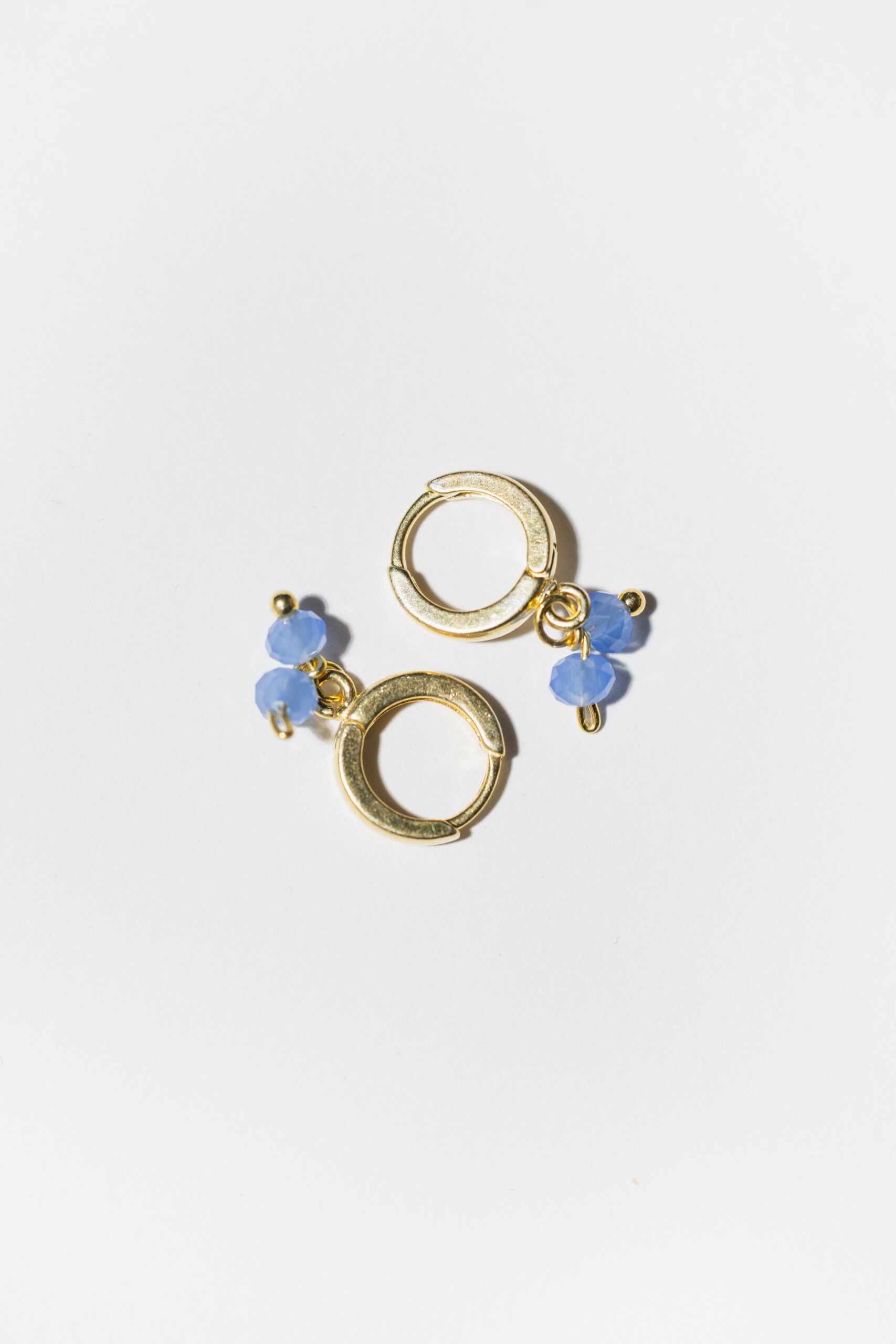 Kolczyki CHERRY Blue Glow - obrazek 4