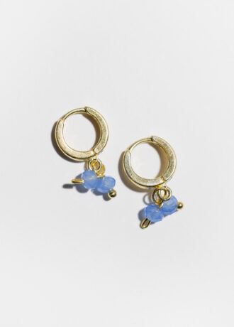 Kolczyki CHERRY Blue Glow