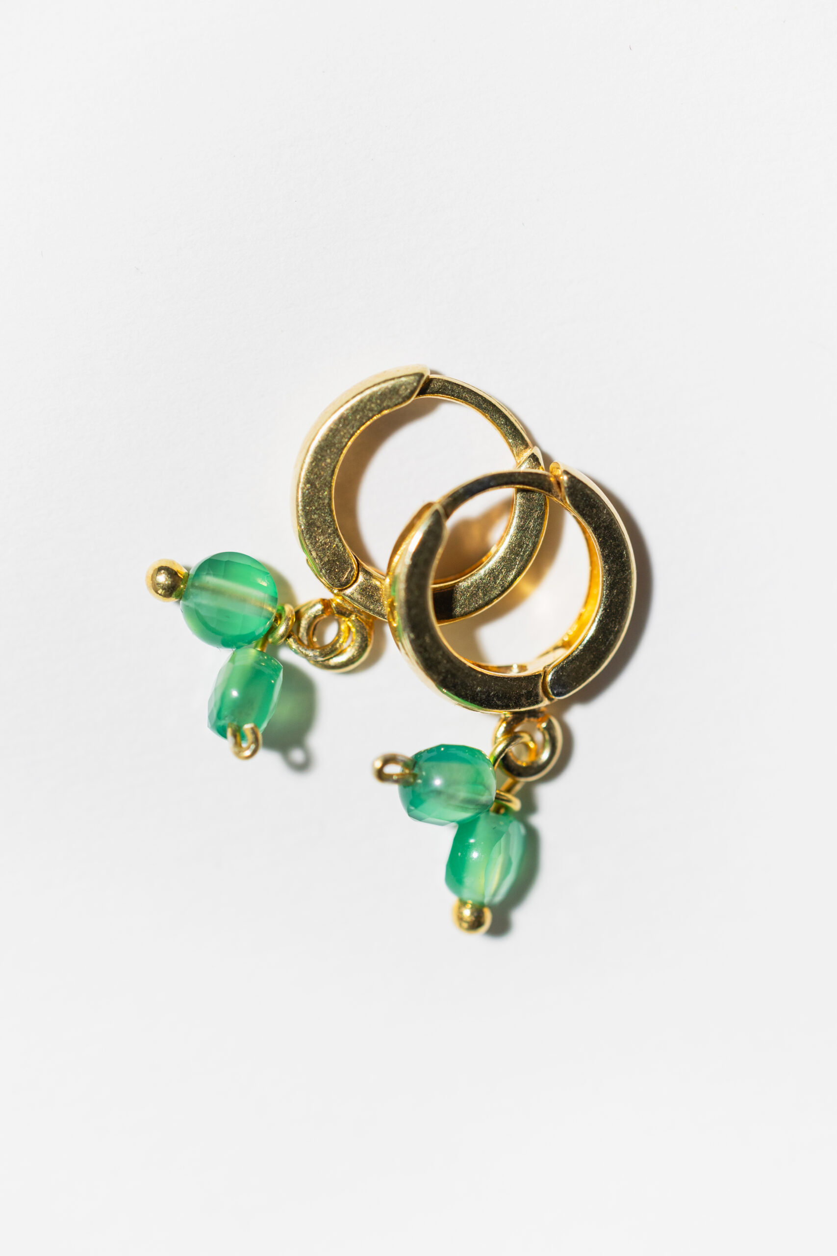 Kolczyki CHERRY Green Glow - obrazek 4