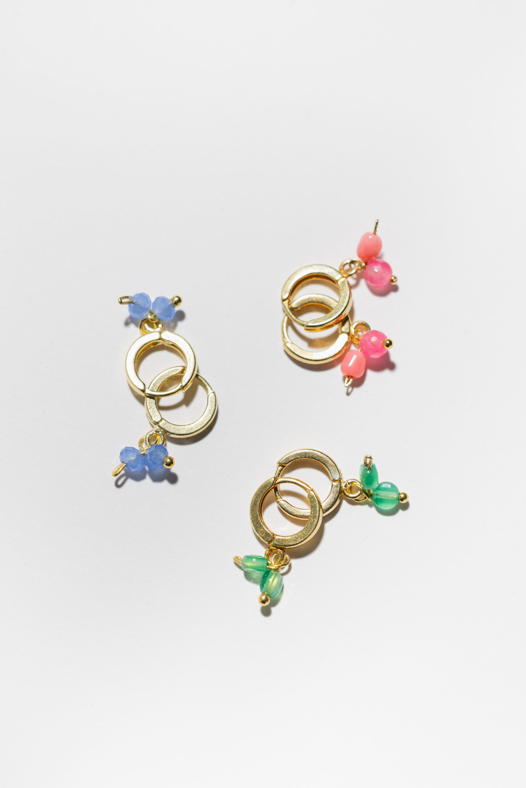 Kolczyki CHERRY Pink Glow - obrazek 6