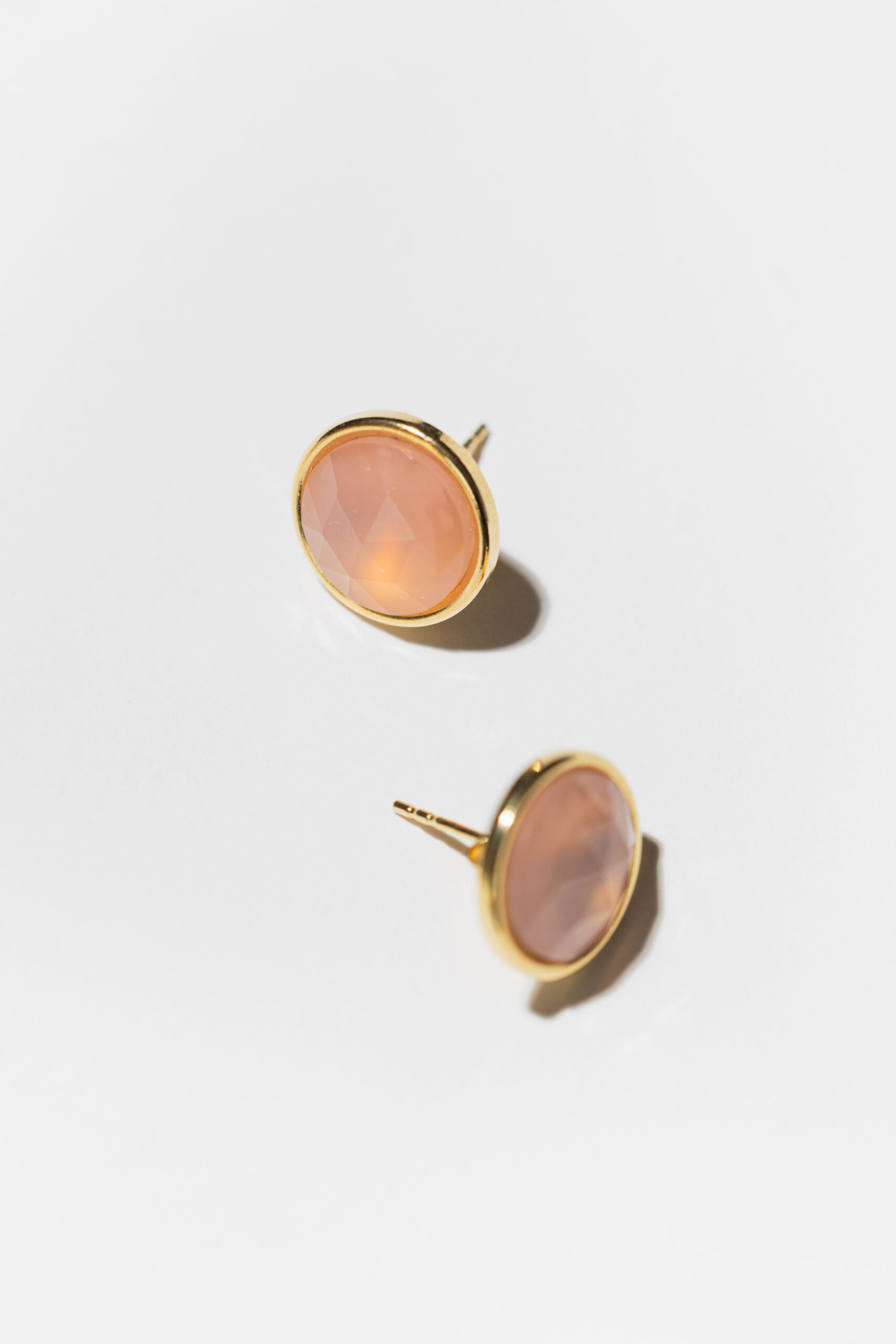 GEM ICONS Blush Chalcedony Earrings - Image 2