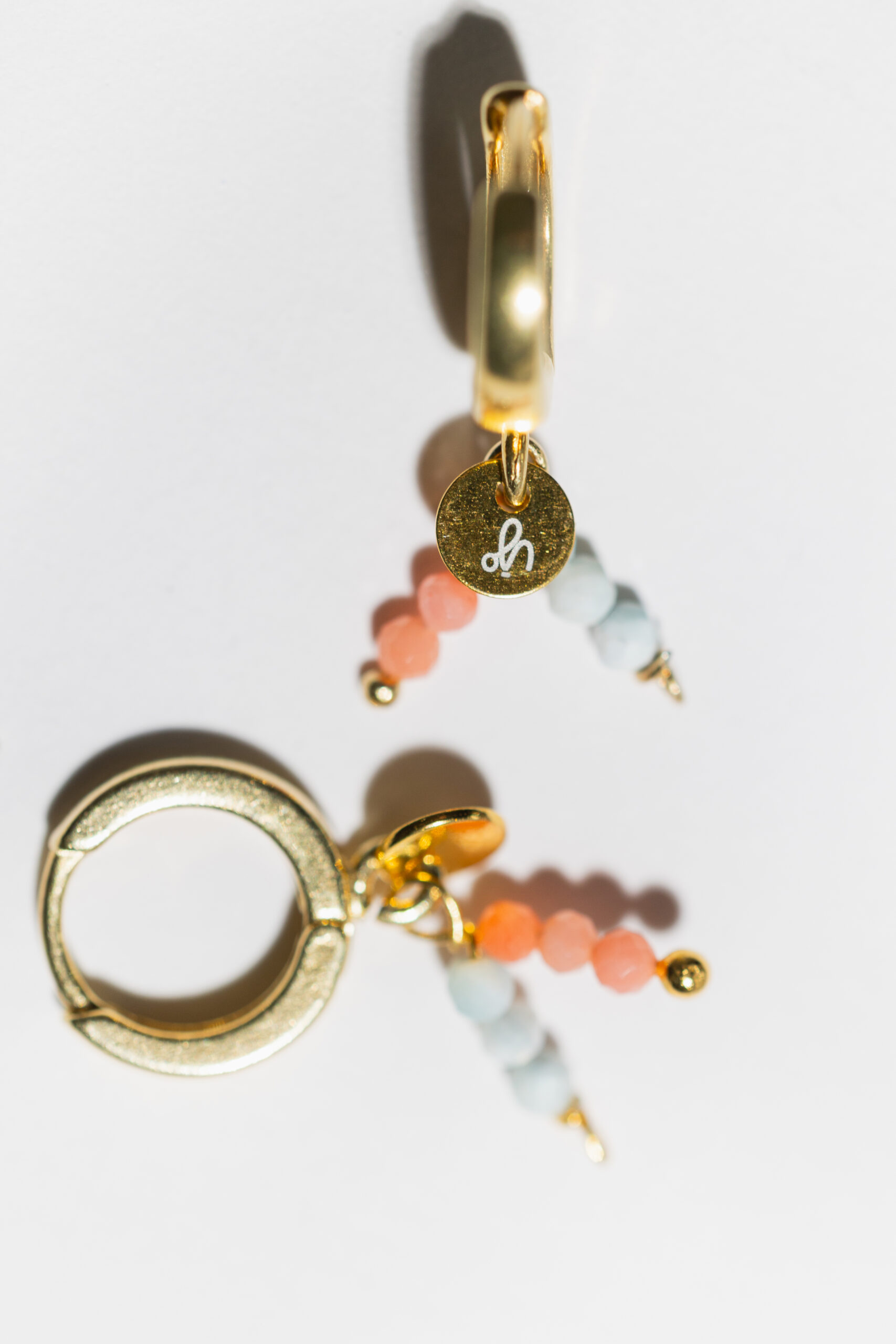 Kolczyki CORAL WAVE - obrazek 3