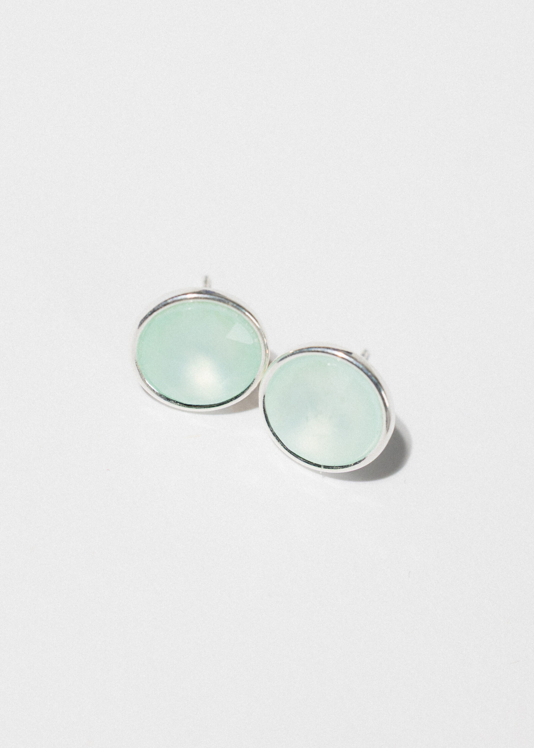 GEM ICONS Blue Chalcedony Earrings - Image 3