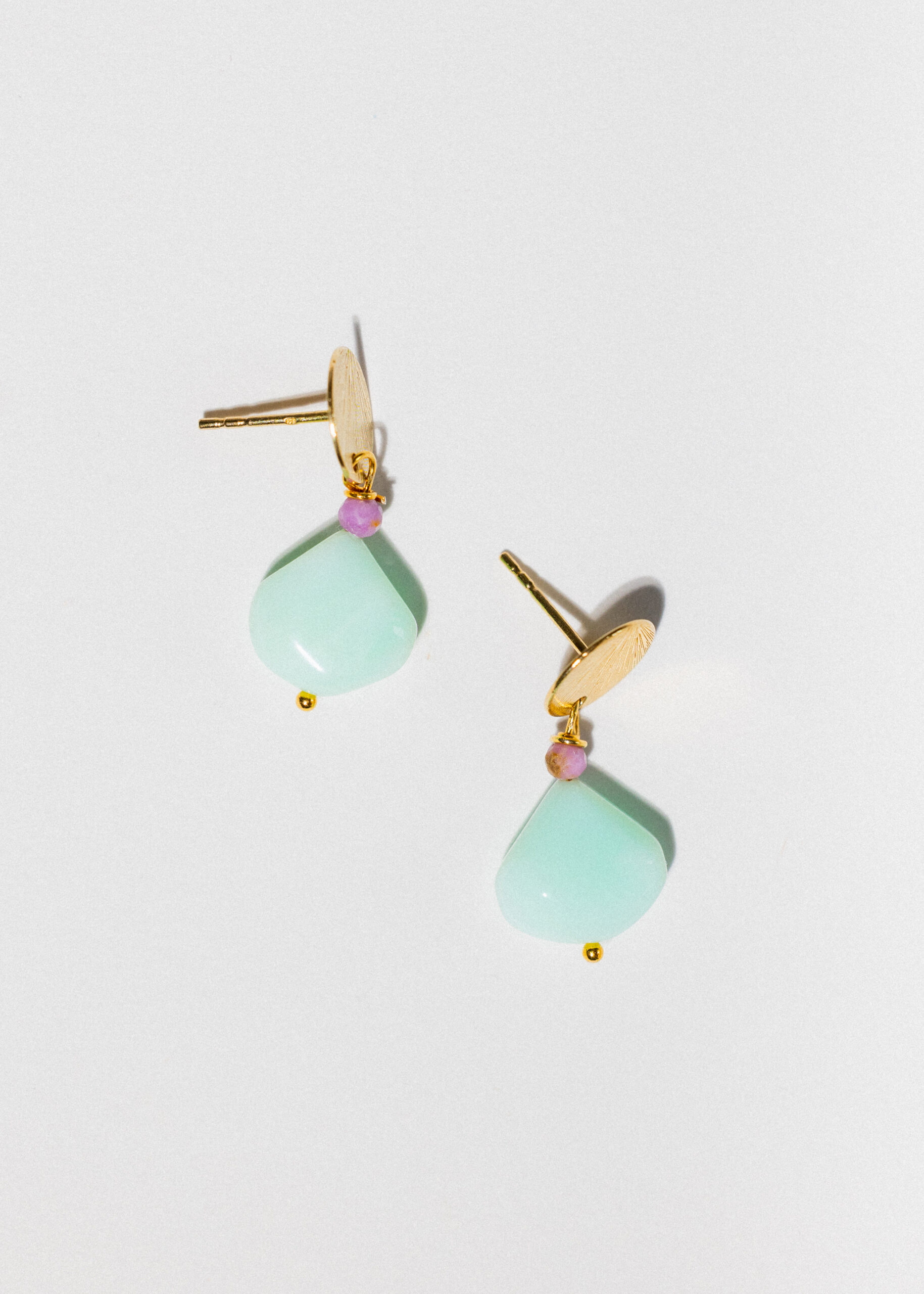 DROPS OF MINT Earrings - Image 2
