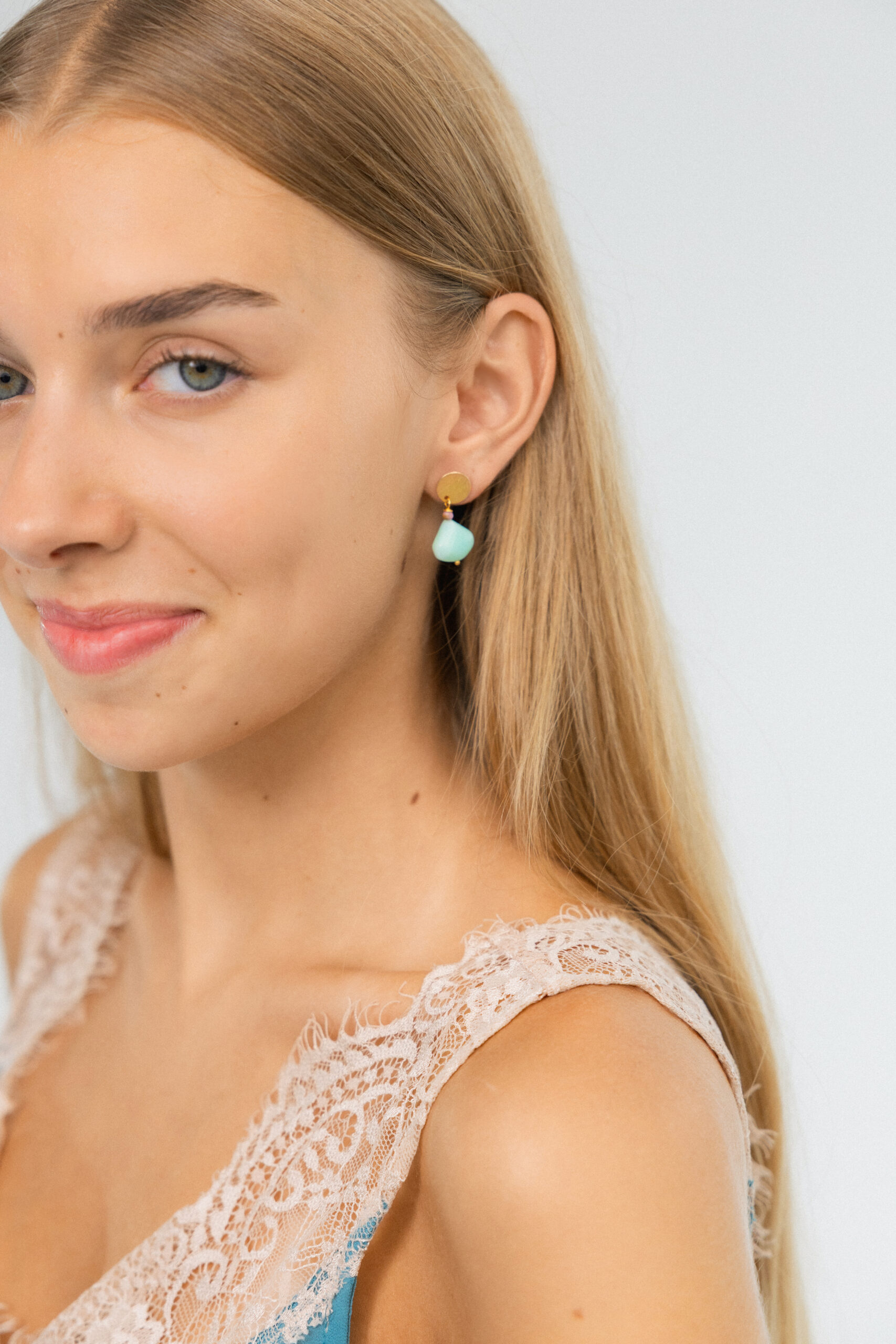 DROPS OF MINT Earrings - Image 4