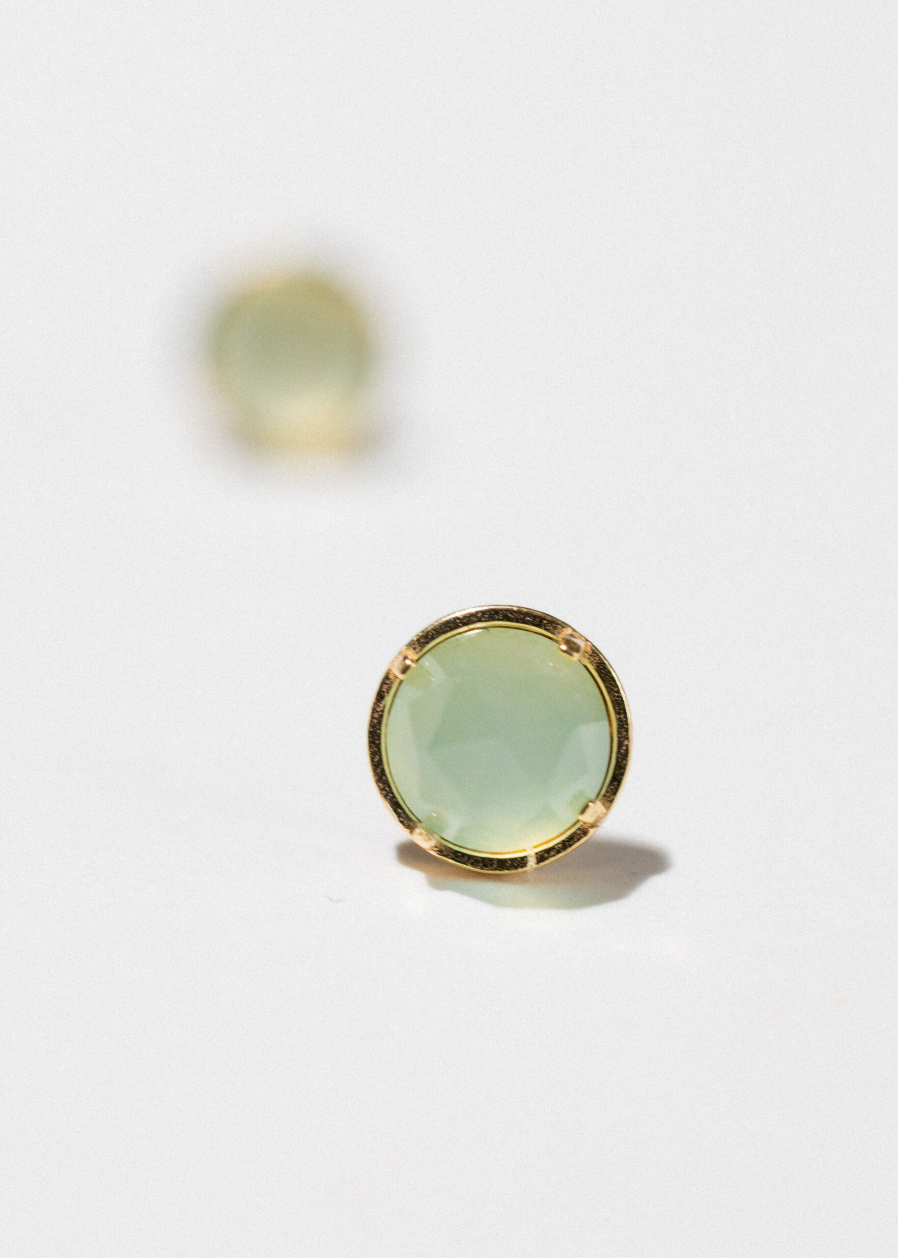 MAGIC PINS Earrings with aqua agate MAGIC PINS Earrings with aqua agate - Image 2