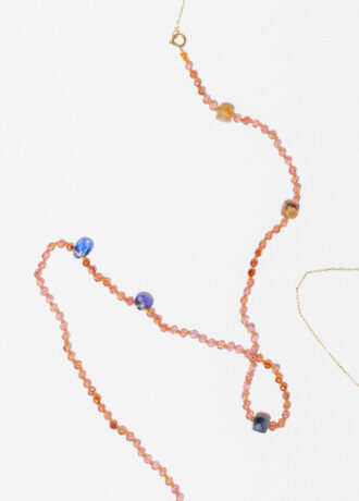 MIDNIGHT FIRE Gold Necklace