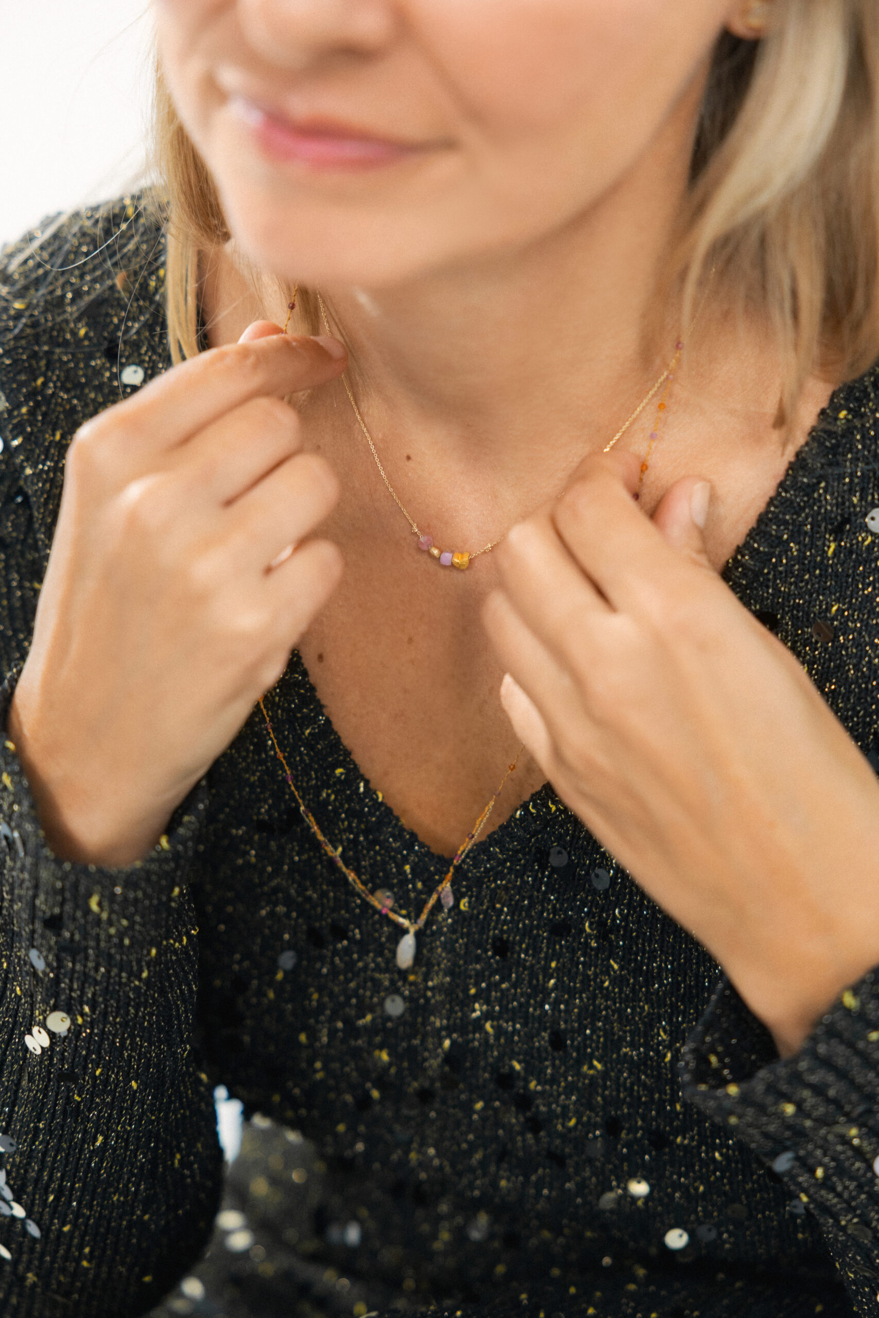 RAY OF LIGHT Gold Necklace RAY OF LIGHT Gold Necklace - Image 10